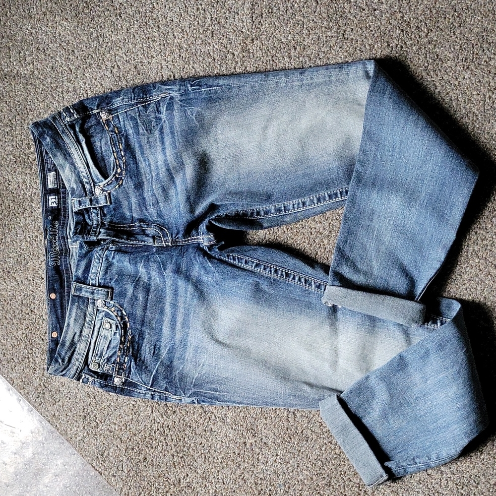 Miss me jeans sz 31x29 signature ankle skinny cuff